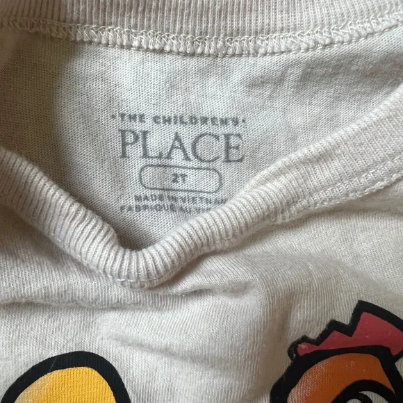 🦌⚠️3 FOR $10 SALE⚠️🦌 Kids Thankful Graphic T-Shirt - Cream - Picture 3 of 3